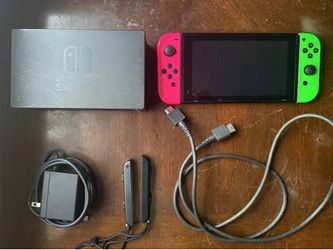 Nintendo Switch V2 Bundle-Watermelon Joy-Cons