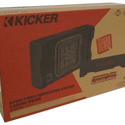 NEW KICKER L7t 12” shallow series subwoofer with slim box