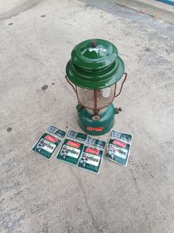 1966 Coleman Lantern With 5 Packs Of Mantles