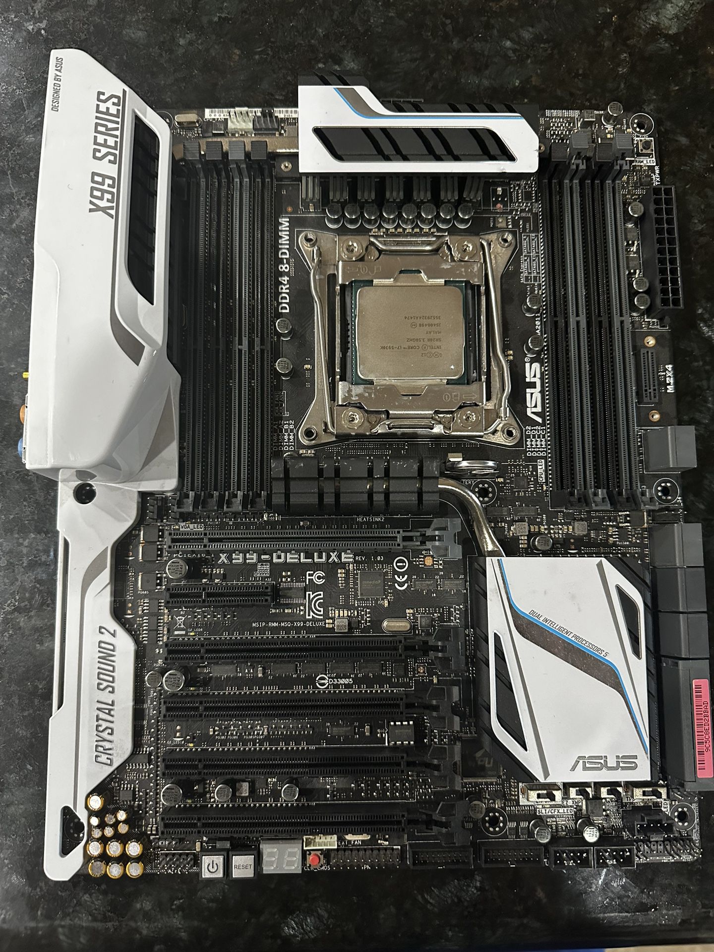 Gaming PC Parts i7 / Asus X99 Motherboard 