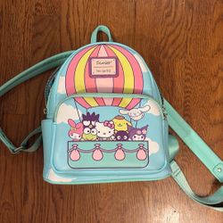 Hello Kitty And Friends Hot Air Balloon Loungefly Mini Backpack