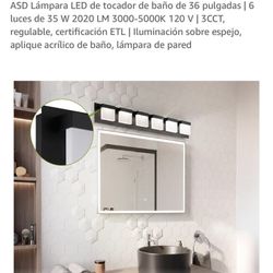 Lámpara Led Para Baño $50 Cada Una 