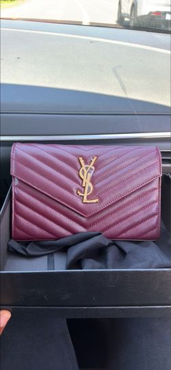 YSL Mattlasse Wallet