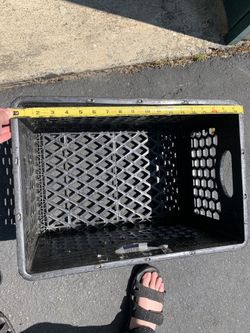 Vintage Milk Crate 