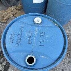 $15 Each Water Barrels Food Grade 55 Gallon Plastic Drum
