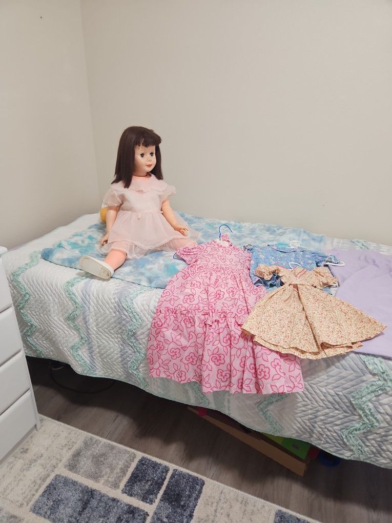 Life-size 3 Year Old Doll With Clothes