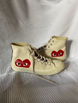 Men’s Comme Des Garçons Converse size 9 High Tops