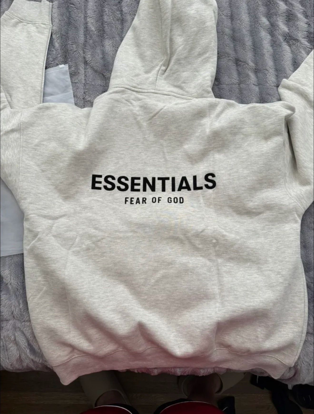 Essential FOG Hoodie (Oatmeal)