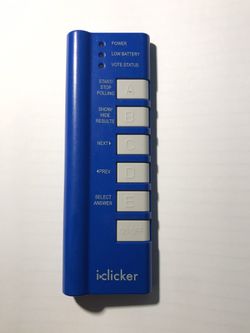 iClicker great for College
