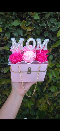 Mom rose chain purse gift regalo rosas roses bolsa