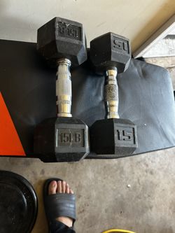15 Lb Dumbbells