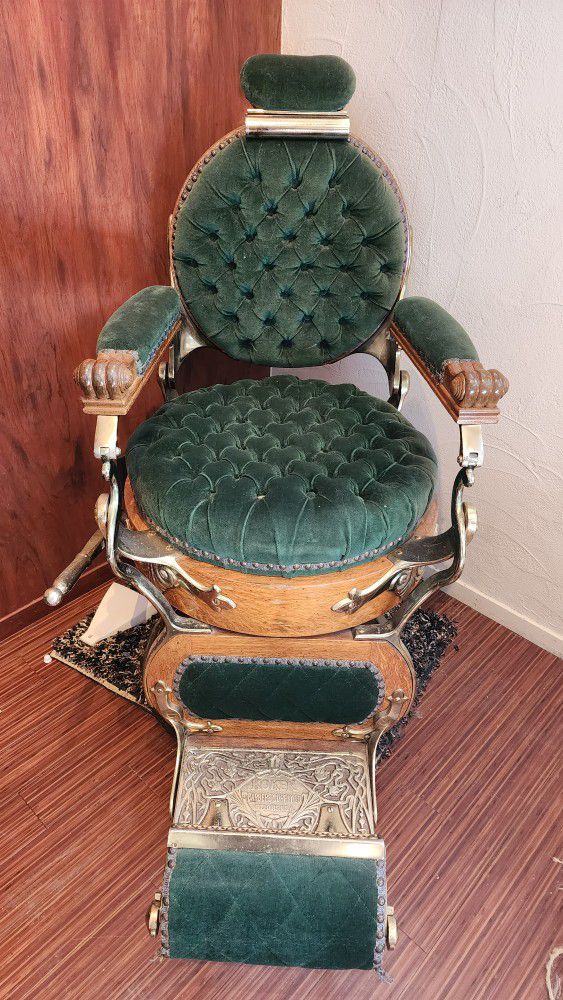 Late 1920's Koken Restored Barber Chair