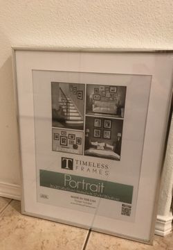 Brand new 16"x20" silver frame