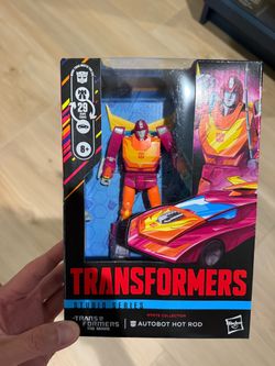 Hasbro Transformers MTMTE Studio Series 86 Autobot  Hot Rod Target Exclusive New