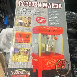 Electric Popcorn Maker 