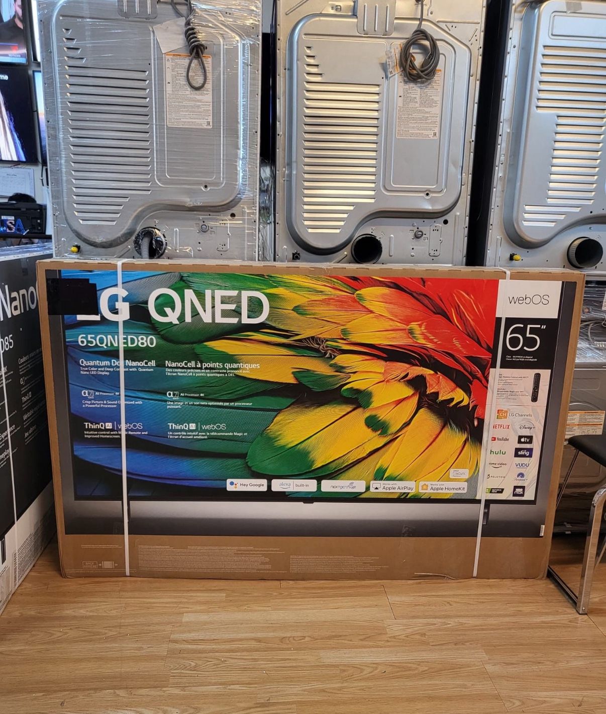 65 “ LG Smart 4K QNED HDR MINI LED 120HZ TV