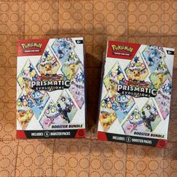 Prismatic Evolutions Booster Bundles (2)