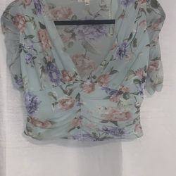 Floral Crop Top