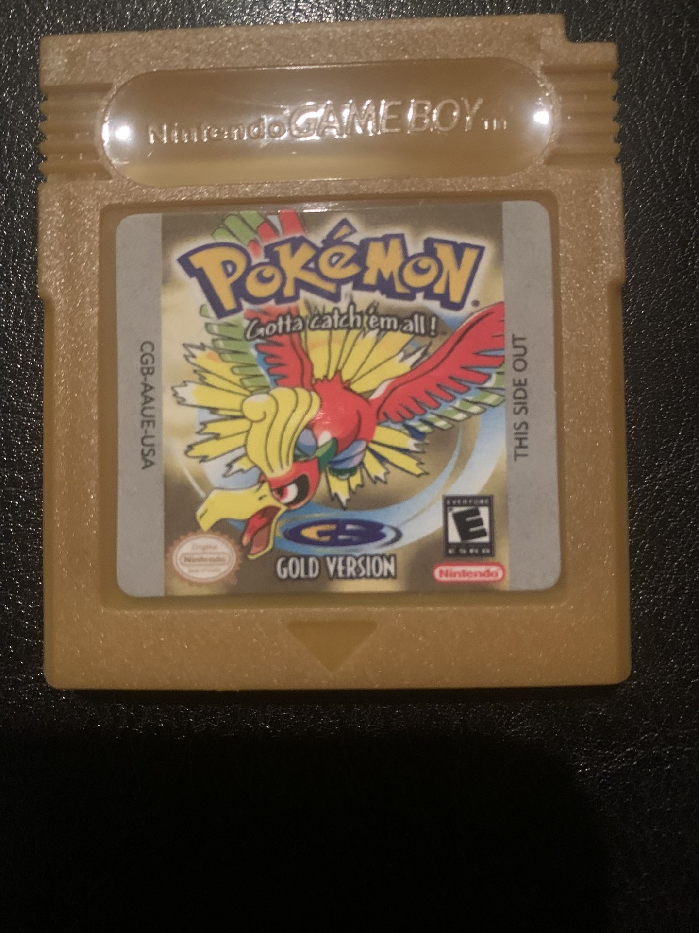 Pokémon Gold Gameboy Game