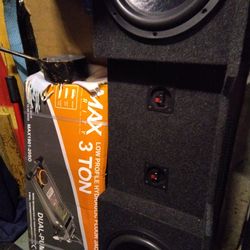 12" box speakers $225 OBO