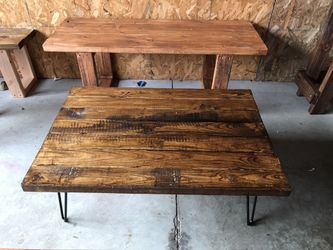 Coffee table rustic