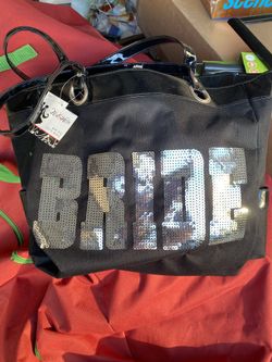 Sequin Bride Tote bag