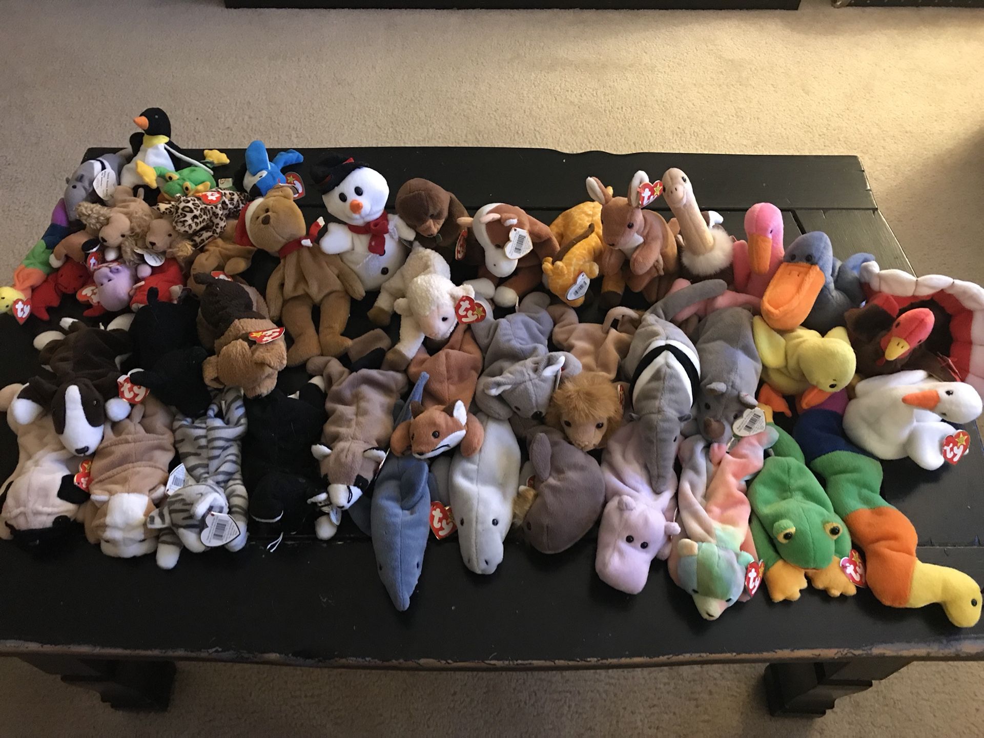 30+ BEANIE BABY COLLECTION
