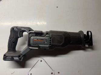 Flex 24 V reciprocating saw new display model out of the box Flex 24V reciprocating saw, (new) display model out of the box