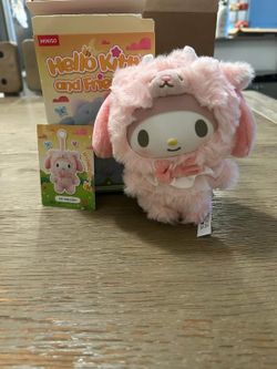 Hello Kitty and friends my melody plush vinyl keychain