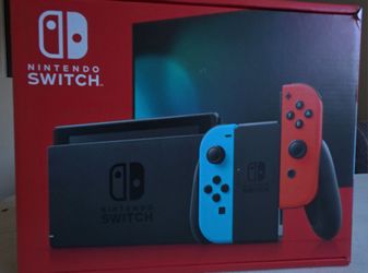 Nintendo Switch Neon Blue/Red Console (v2)
