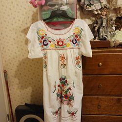 Traditional Cinco De Mayo Dress And Medium