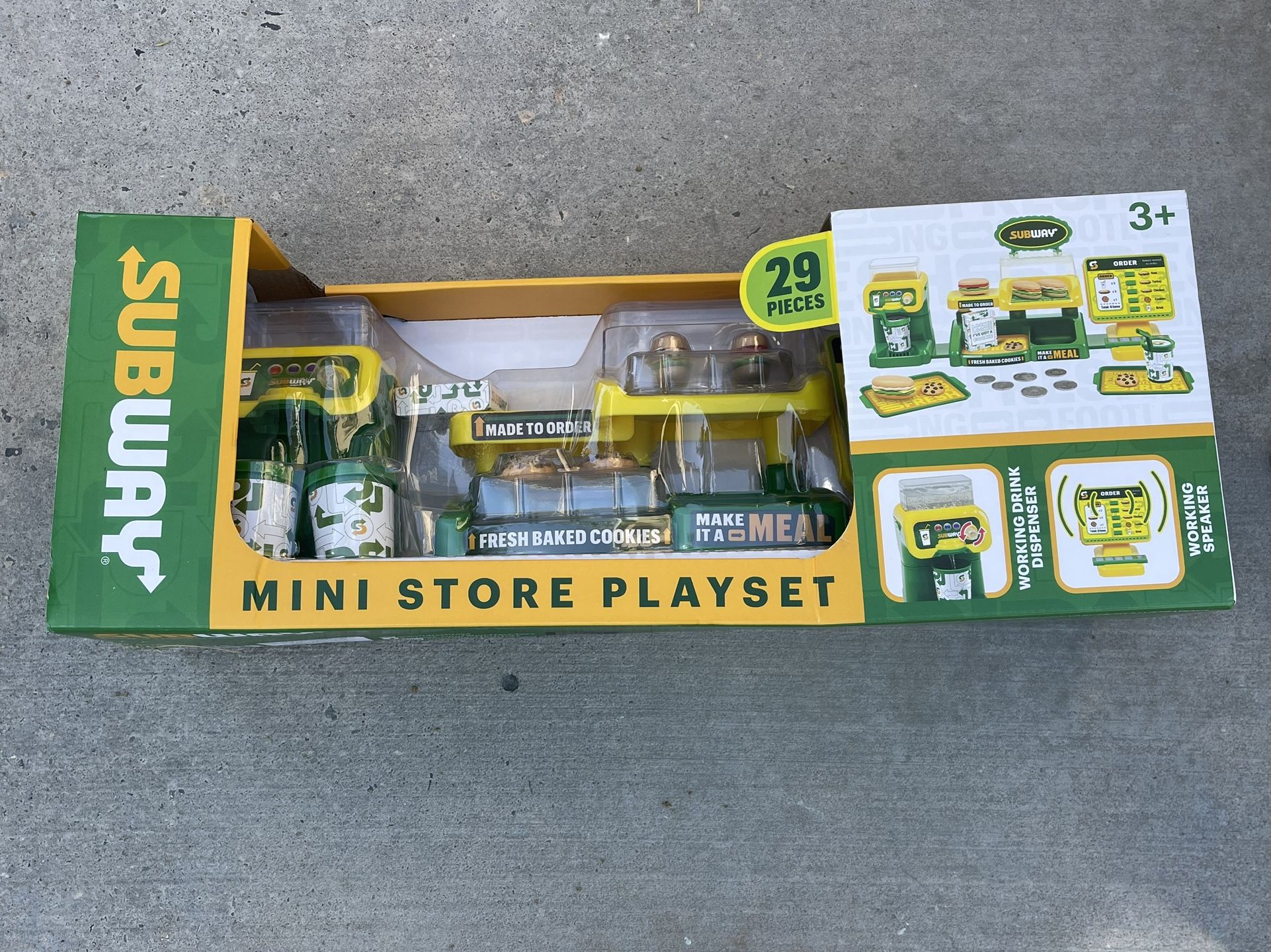 Subway Mini Store Playset