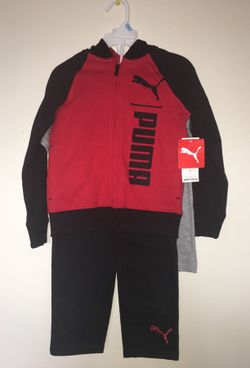 PUMA 5t boys suit 3pc NWT