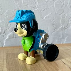  Spin Master Paw Patrol Dino Rescue Rex Wheelchair Pup Dog Action Figure
