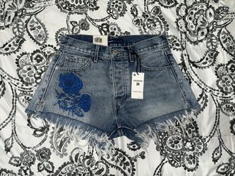 Levi's Made & Crafted High Rise Cutoff Shorts Desert Rose Size 26