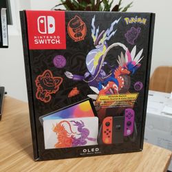 Nintendo Switch Pokemon Scarlet & Violet Edition Brand New 