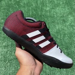 ADIDAS ADIZERO LONG JUMP “MAROON / CLOUD WHITE” TRACK & FIELD SPIKES (Size 11.5, Men’s)