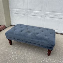 Blue Ottoman 