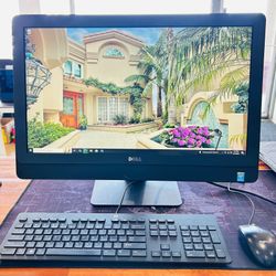 Dell Optiplex 9030 24” ALL IN ONE PC Core i3 8GB 256GB SSD Windows 10 Pro $125 LOW PRICE