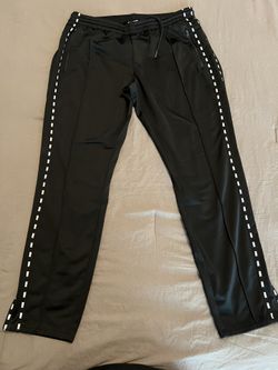 Black Gym Track Pants