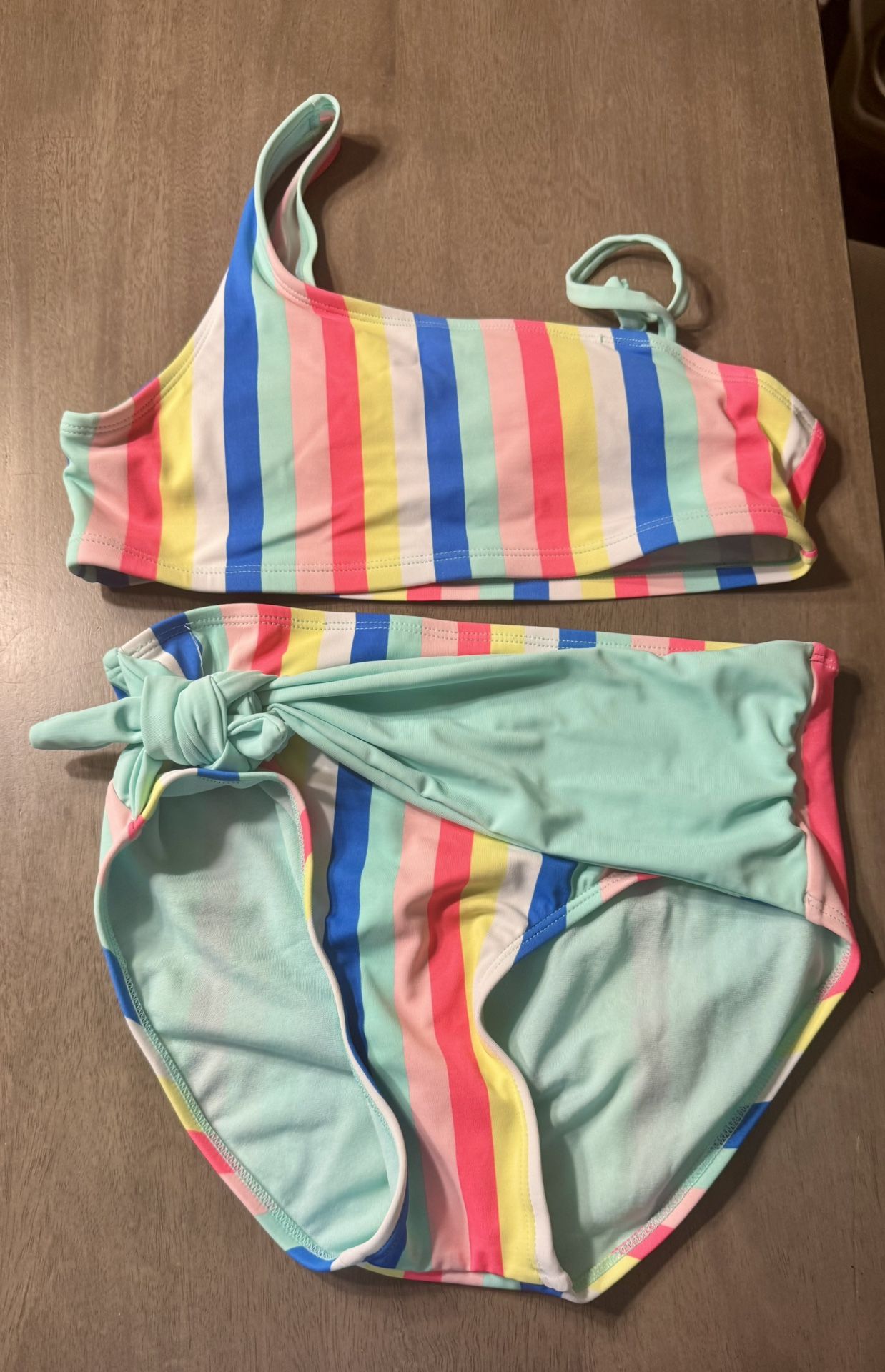 Justice two piece swim suit - youth size 16