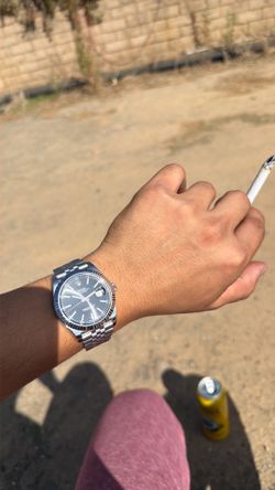 Stainless steel watch