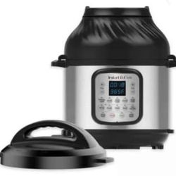 Instant Pot 6qt Crisp Pressure Cooker Air Fryer - Silver