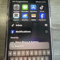 iPhone 14 128 Gig Tick Tock & Cap Cut Included