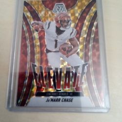 2025 Mosaic Yellow Reactive Elevate Ja'Marr Chase /99