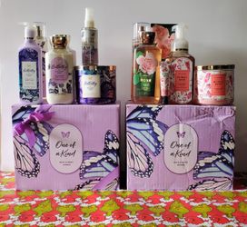 ❤Butterfly,Rose Gift Box Bath & Body Works❤