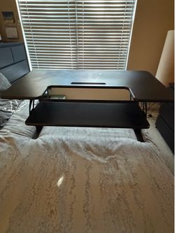 VIVO 42” Standing Desk Converter (Black) – Like New –