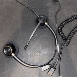 Plantronics EncorePro HW520 Black Headband Headsets