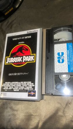 Jurassic Park (1993, VHS) Steven Spielberg Sam Neill NTSC Japanese subtitled $20