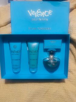 Versace  Dylan Turquoise 4 piece gift set